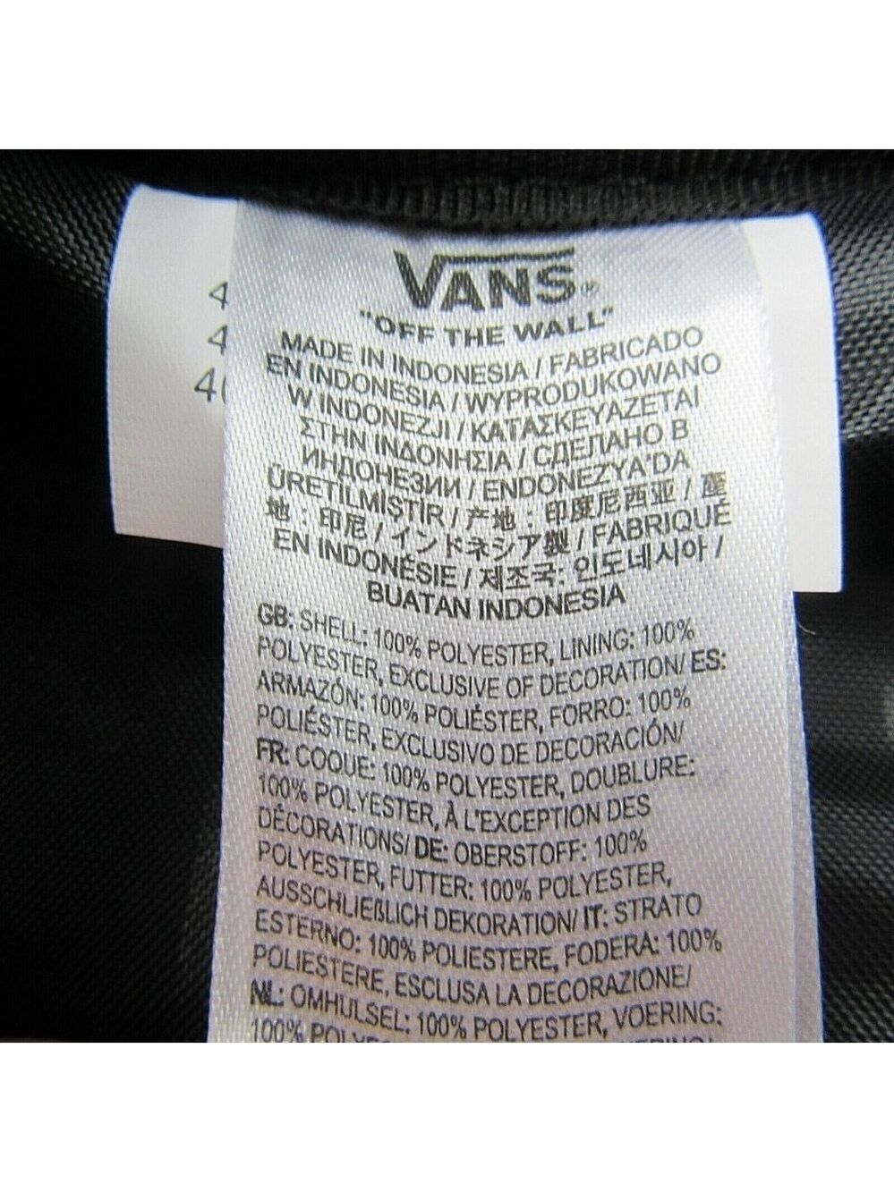 Vans Old Skool H20 Backpack School Travel Bag 22L Brown Black Animal Print NEW - Picture 12 of 12